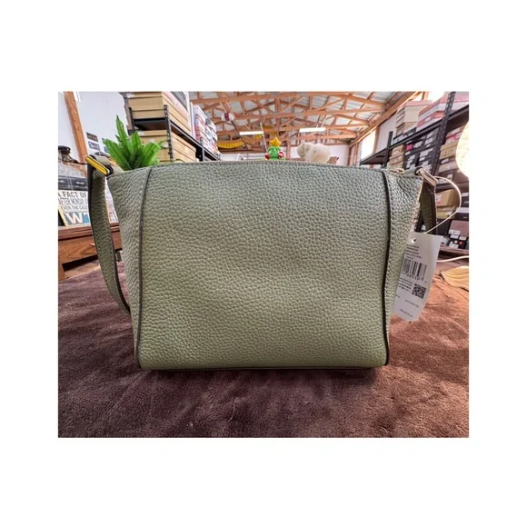 Kate Spade Green Leather Crossbody Bag NWT - Picture 4 of 14